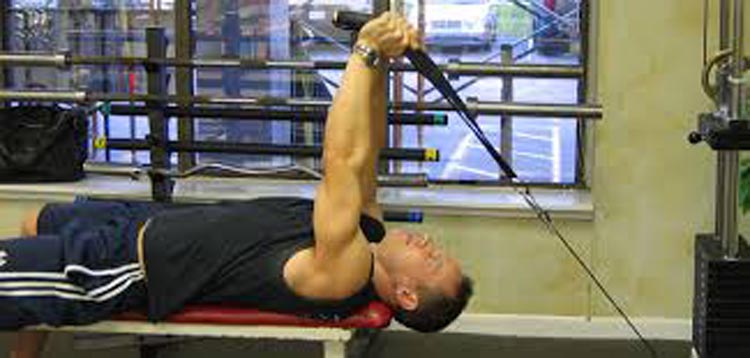 Low Cable Triceps Extensions